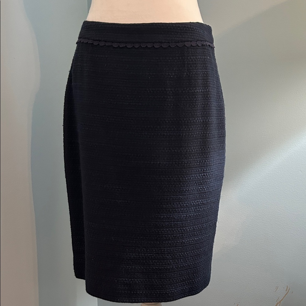 Boden Navy Pencil Skirt